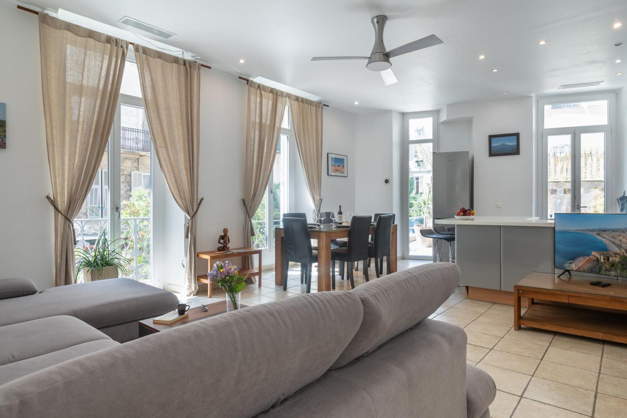 "Le Zen" By Enjoynice, Central Spacious Apartment With Airco, Beach At 10 Min 외부 사진