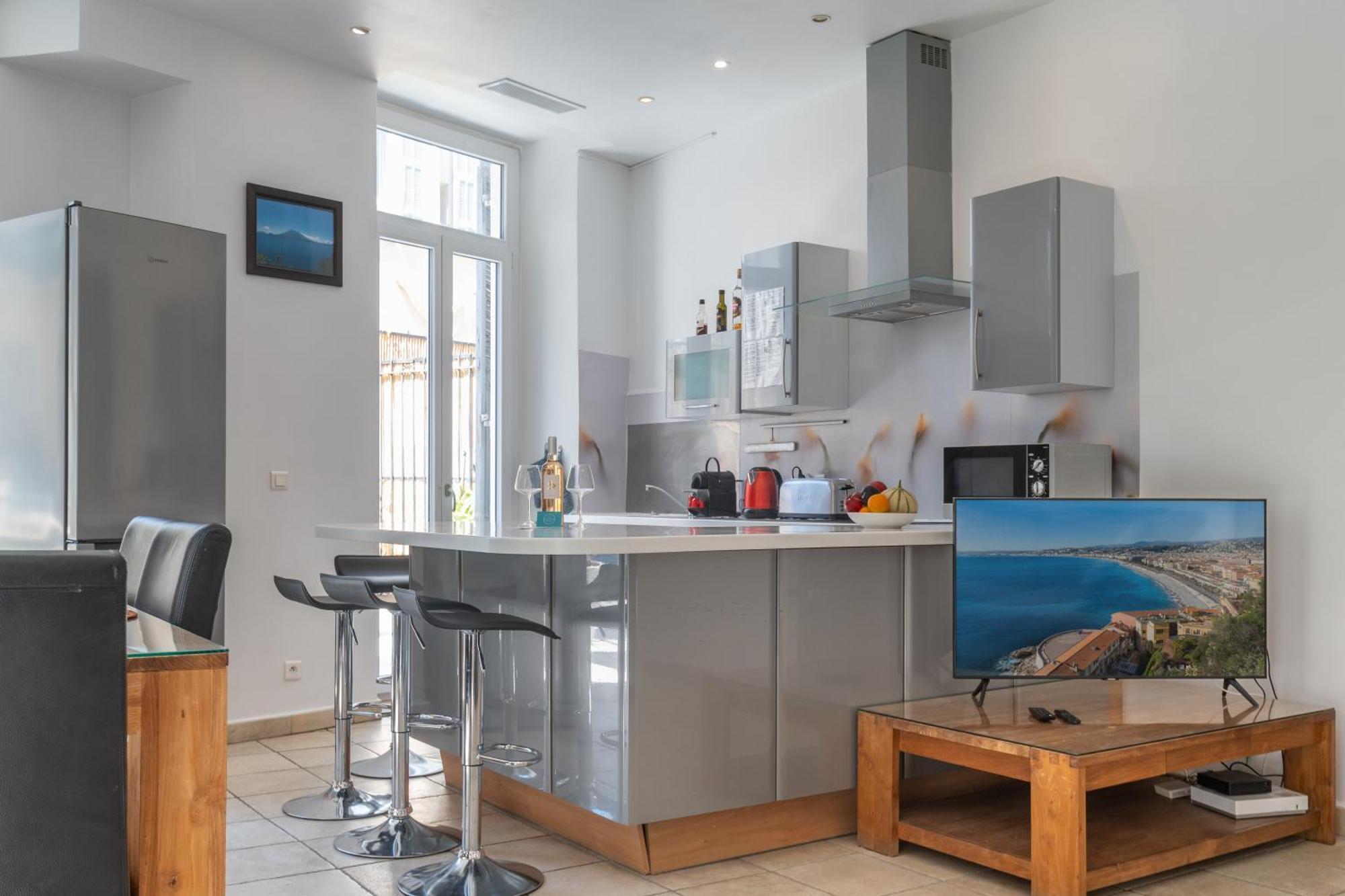 "Le Zen" By Enjoynice, Central Spacious Apartment With Airco, Beach At 10 Min 외부 사진