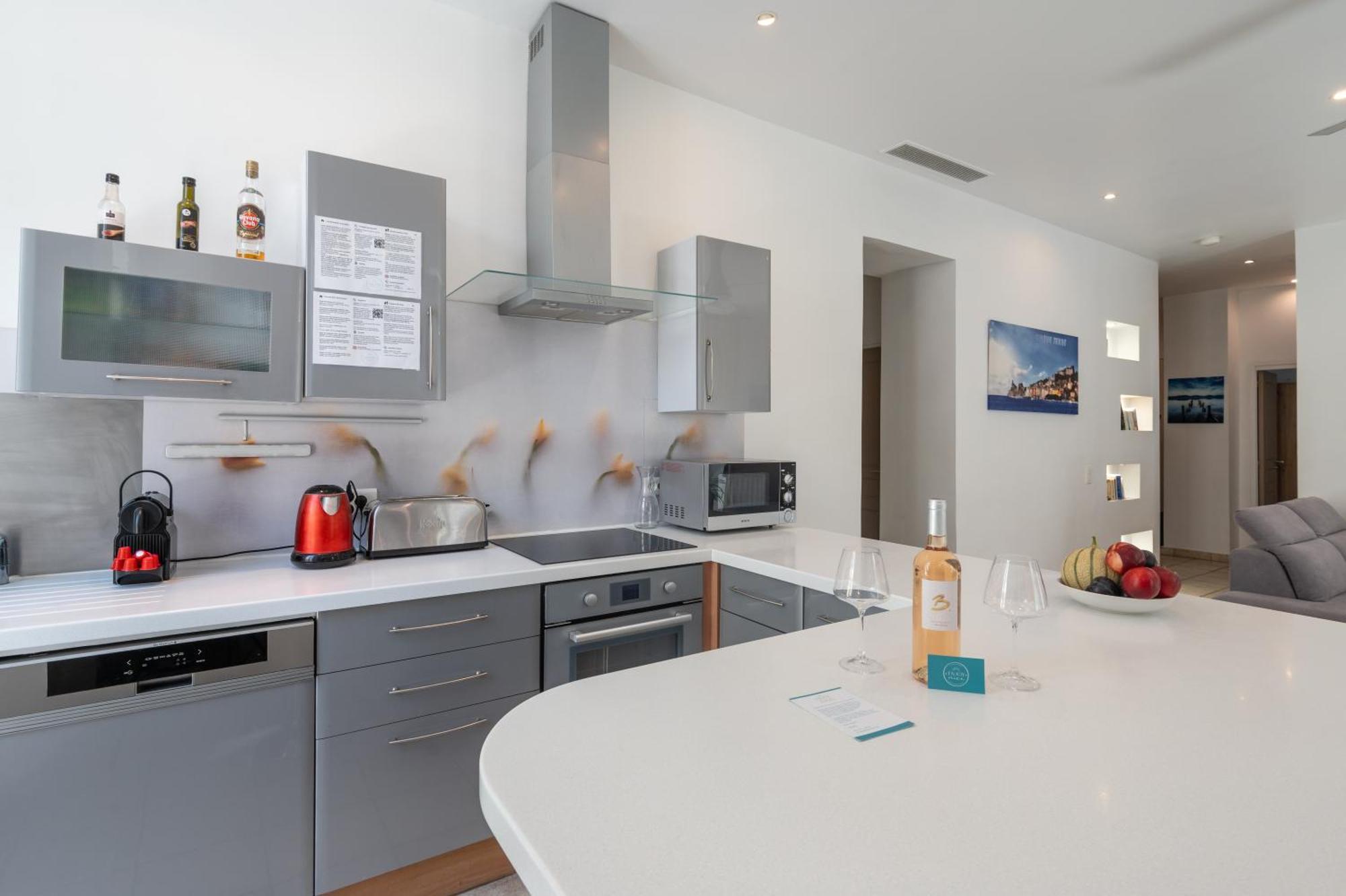 "Le Zen" By Enjoynice, Central Spacious Apartment With Airco, Beach At 10 Min 외부 사진